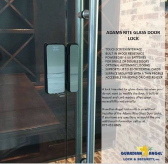 Adams Rite Glass Door Lock